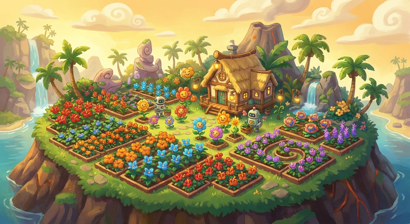 animal crossing flowers