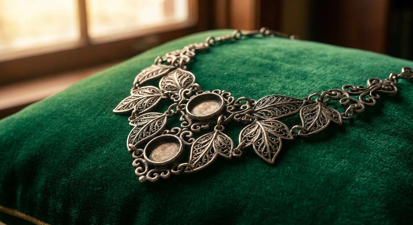 Find the necklace with two holes re8 now